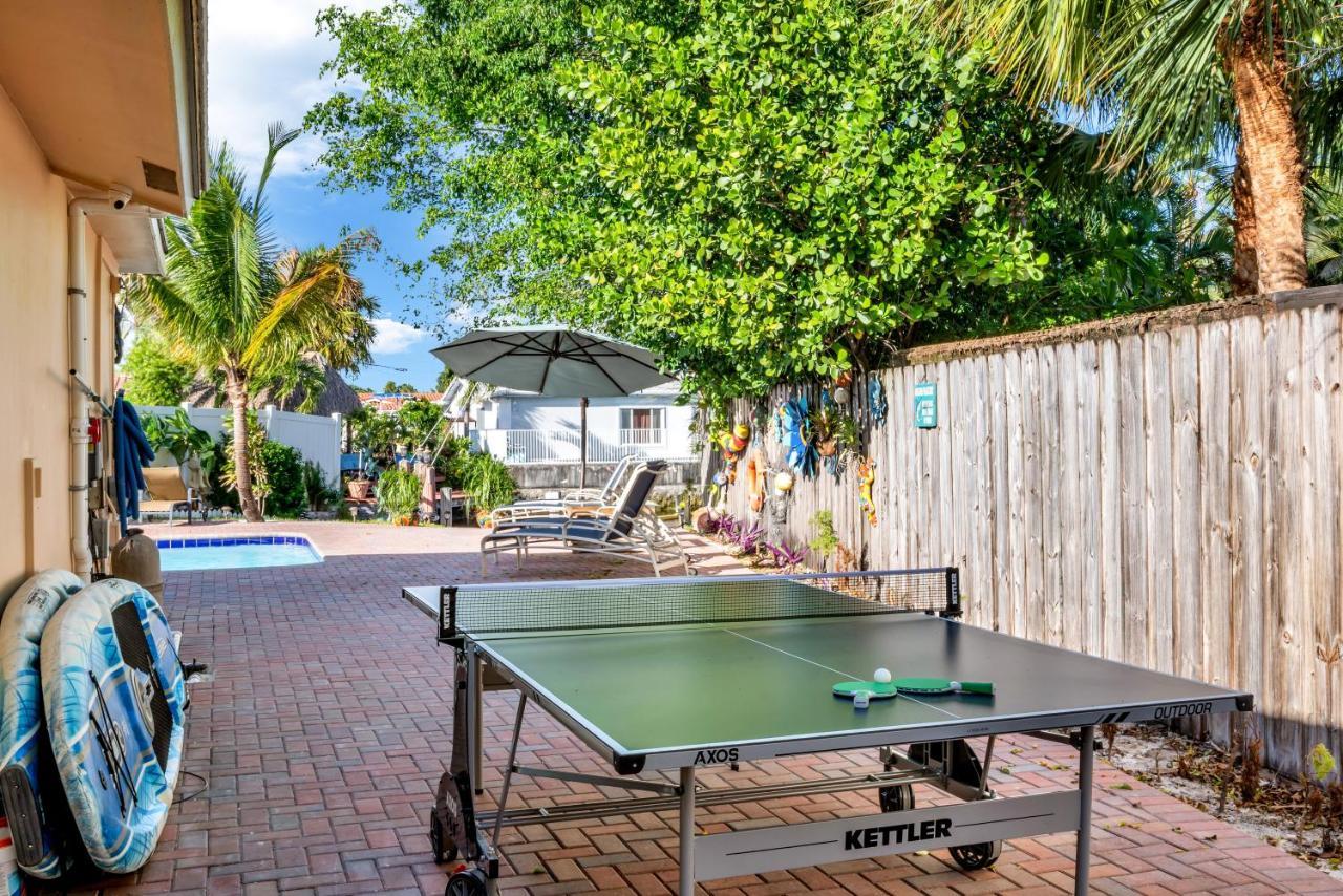 4 Bd Near Beach Spacious Solar Heated Pool Waterfront Home Pompano Beach Kültér fotó